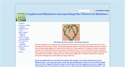 Desktop Screenshot of fineflowersinminiature.com